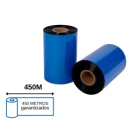 RIBBON DE RESINA 110MM X 450MTS