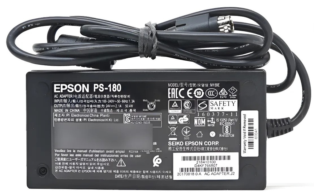 FUENTE COMPATIBLE 24V PARA TICKETERAS