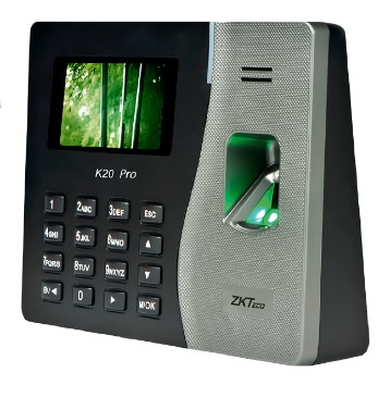 RELOJ BIOMETRICO HUELLA DIGITAL  ZKTECO K20PRO